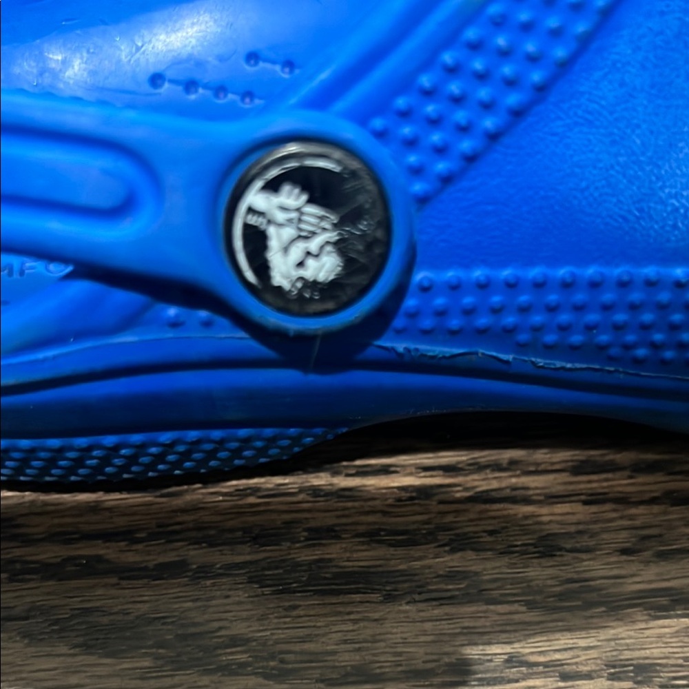 CROCS Blue Sandals with Signature Comfort and Ventilation - Picture 6 of 7